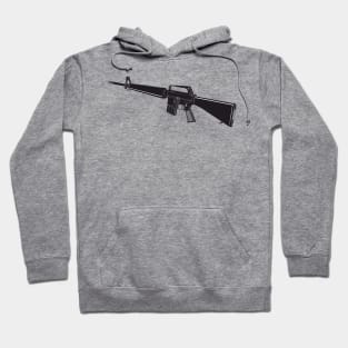 M16A1 and nothing extra Hoodie